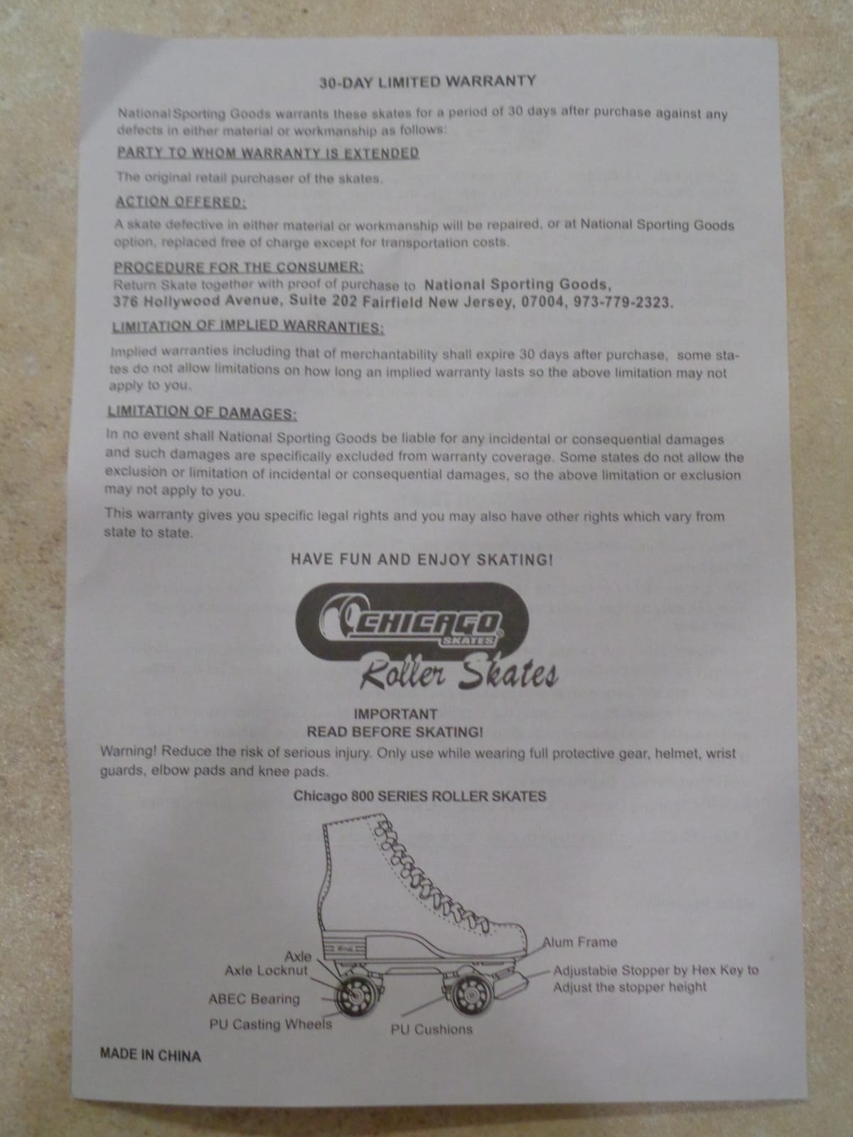 Chicago Quad Roller Skates for Women & Men – Durable, Top Performance Indoor/Outdoor Use or Roller Derby - Classic Deluxe Leather High-Top Boots with 60mm Urethane Wheels & Semi-Precision Bearings customer photo 1