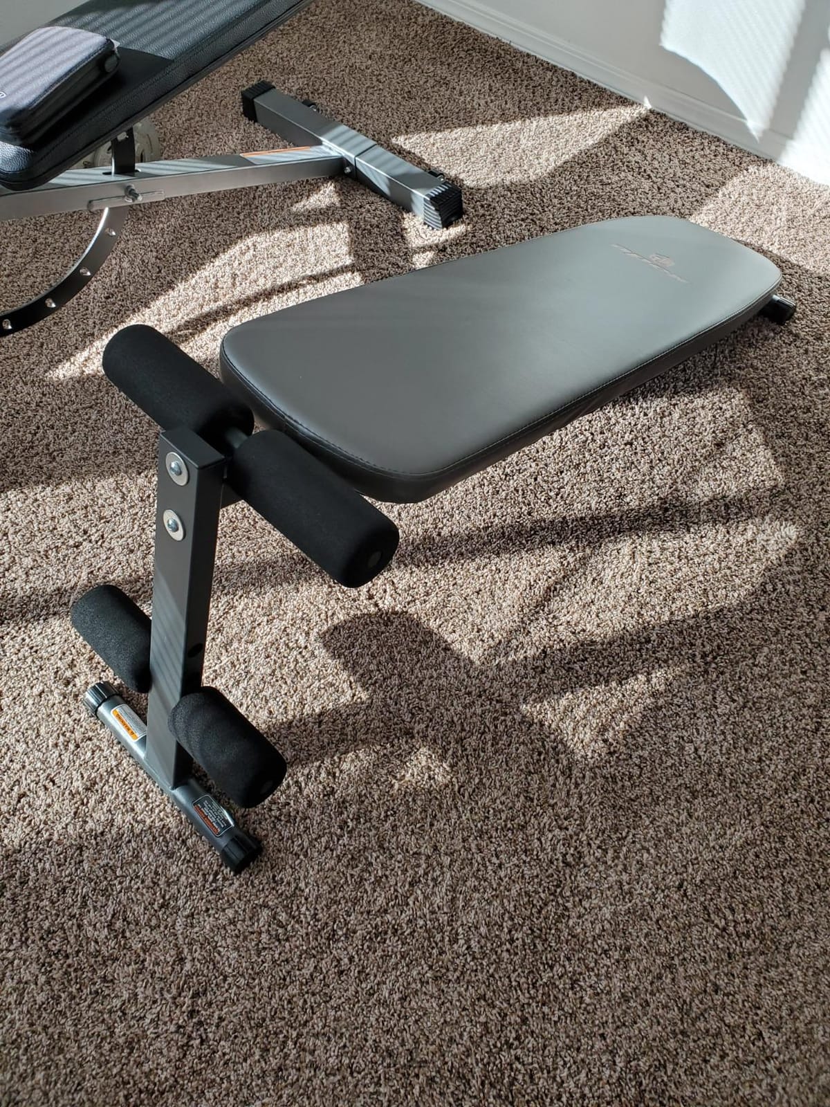 Marcy Slant Board Sit Up Bench, Decline Ab Crunch Board, Foot Anchors JD-1.2 customer photo 2