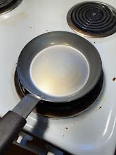 Mauviel M'Steel Black Carbon Natural Nonstick Frying Pan With Iron Handle, 7.9-in, Suitable For All Cooking Surfaces, Made in France customer photo 2