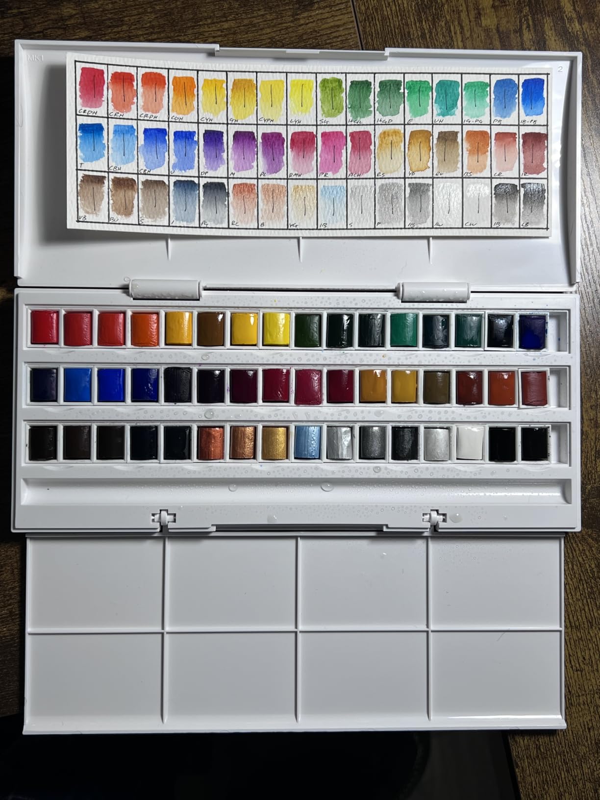 Winsor & Newton Cotman Watercolor Paint Set, 45 Half Pan Studio Set | Introductory Watercolor made with Fine Art Pigments customer photo 2