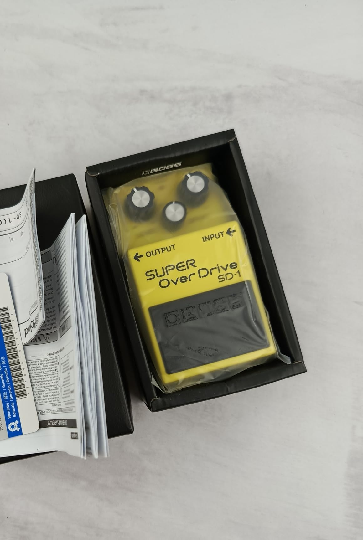 BOSS SD-1 SUPER Overdrive Compact Overdrive Pedal | Compact Overdrive Pedal. Genre-Defining Sound and Feel, Unique Clipping Circuitry Produces Tube-Like Characteristics customer photo 1