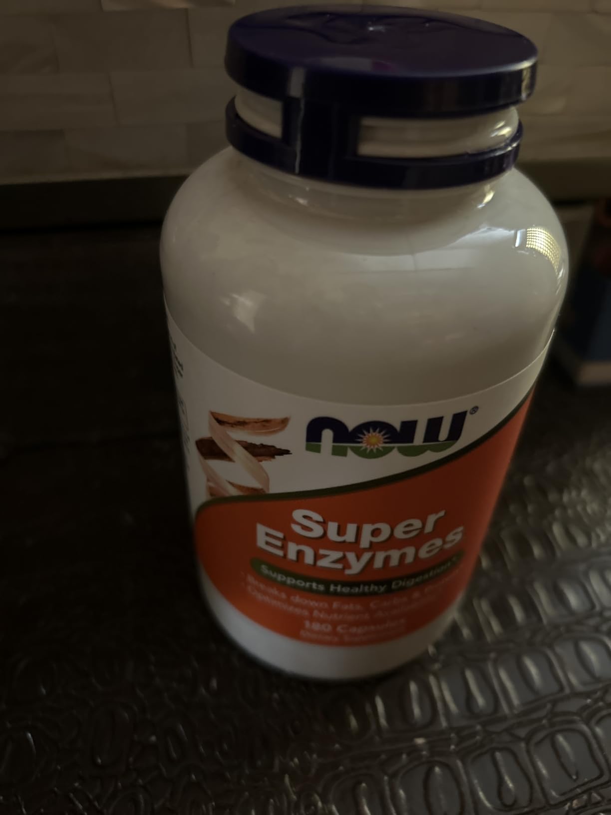 Now Foods Super Enzymes, 180 Capsules customer photo 1