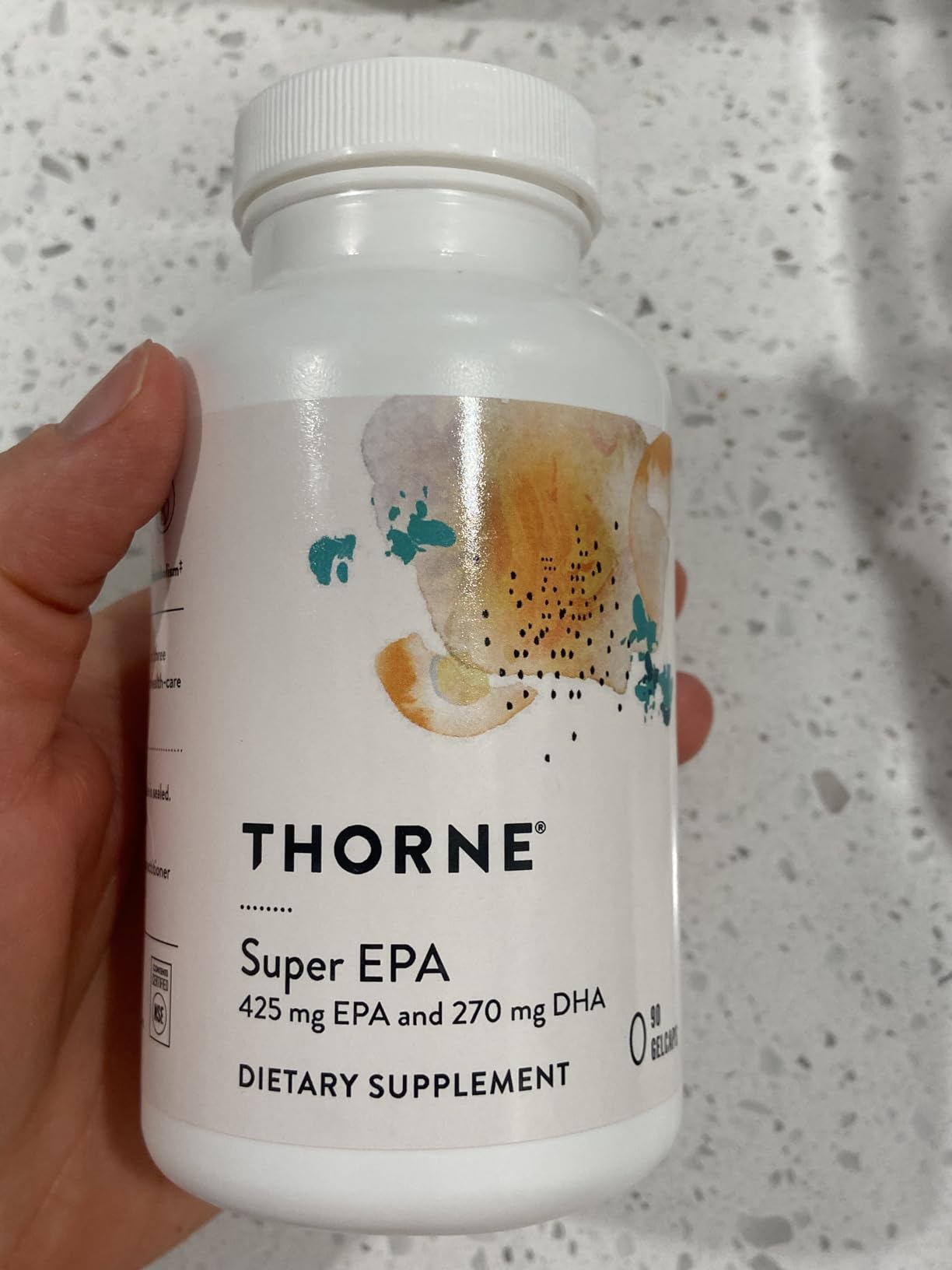 THORNE Super EPA, Omega-3 Fish Oil Supplement with EPA & DHA, 90 Softgels customer photo 1