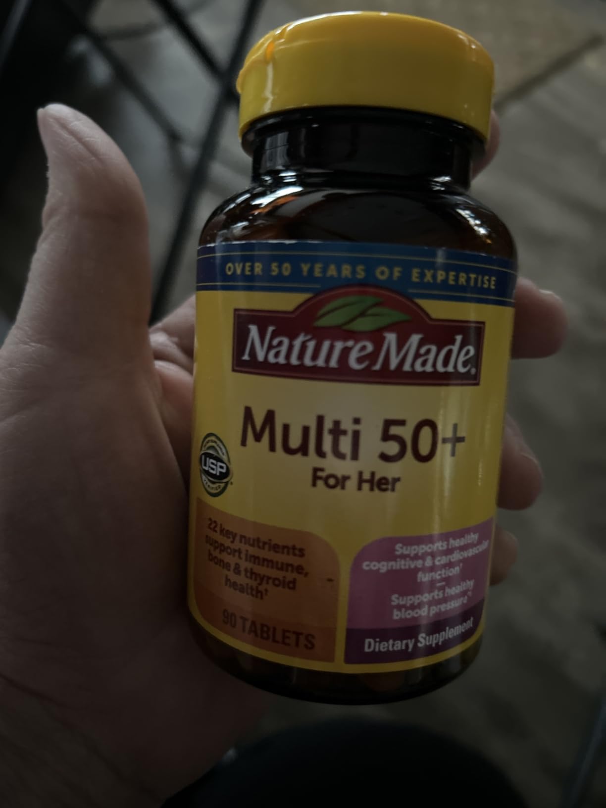 Nature Made Multivitamin for Women 50+ No Iron, 90 Tablets customer photo 2