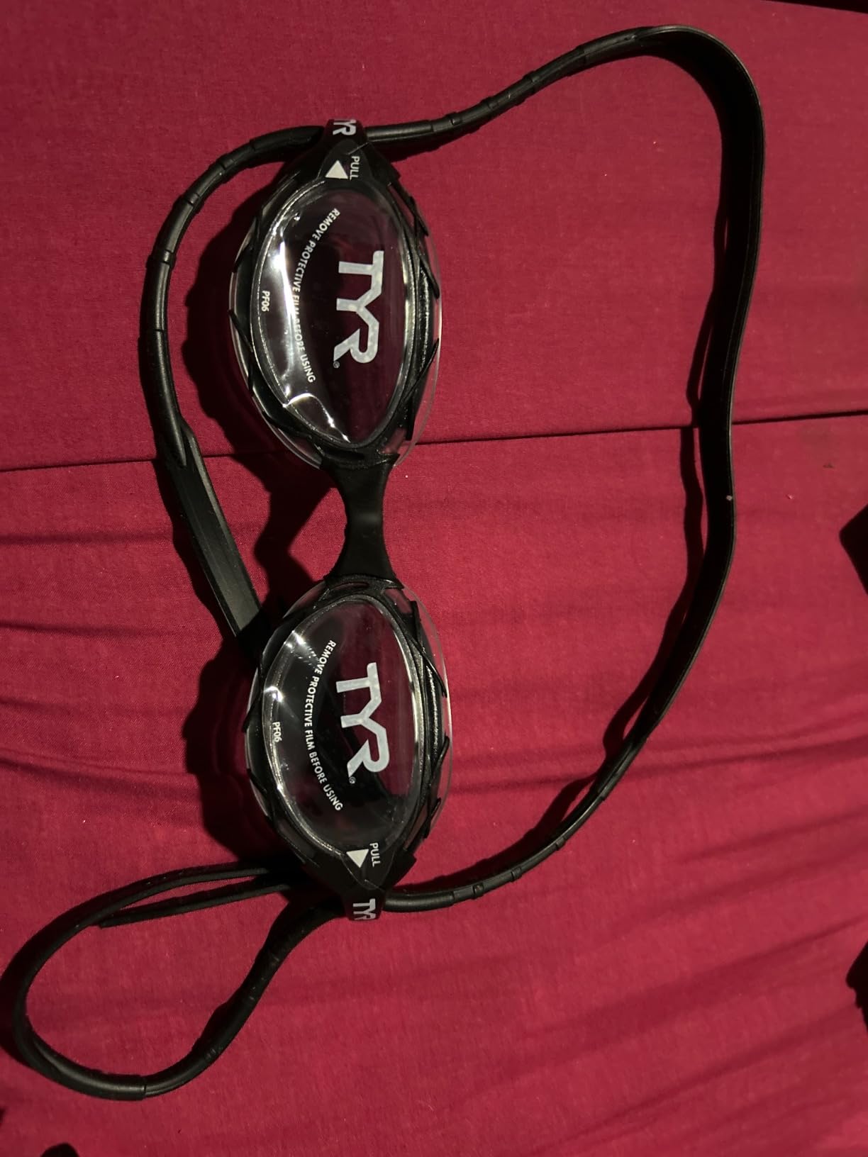TYR Adult Nest Pro Goggles - Grid-Frame Unibody Triathlon Swim Eyewear customer photo 2