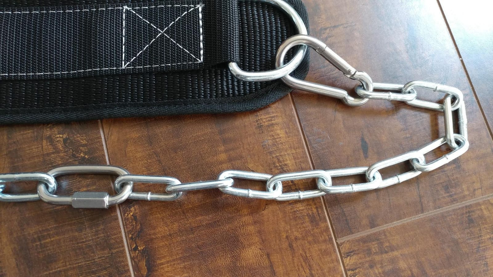 Harbinger Polypropylene Dip Belt with Steel Chain customer photo 2