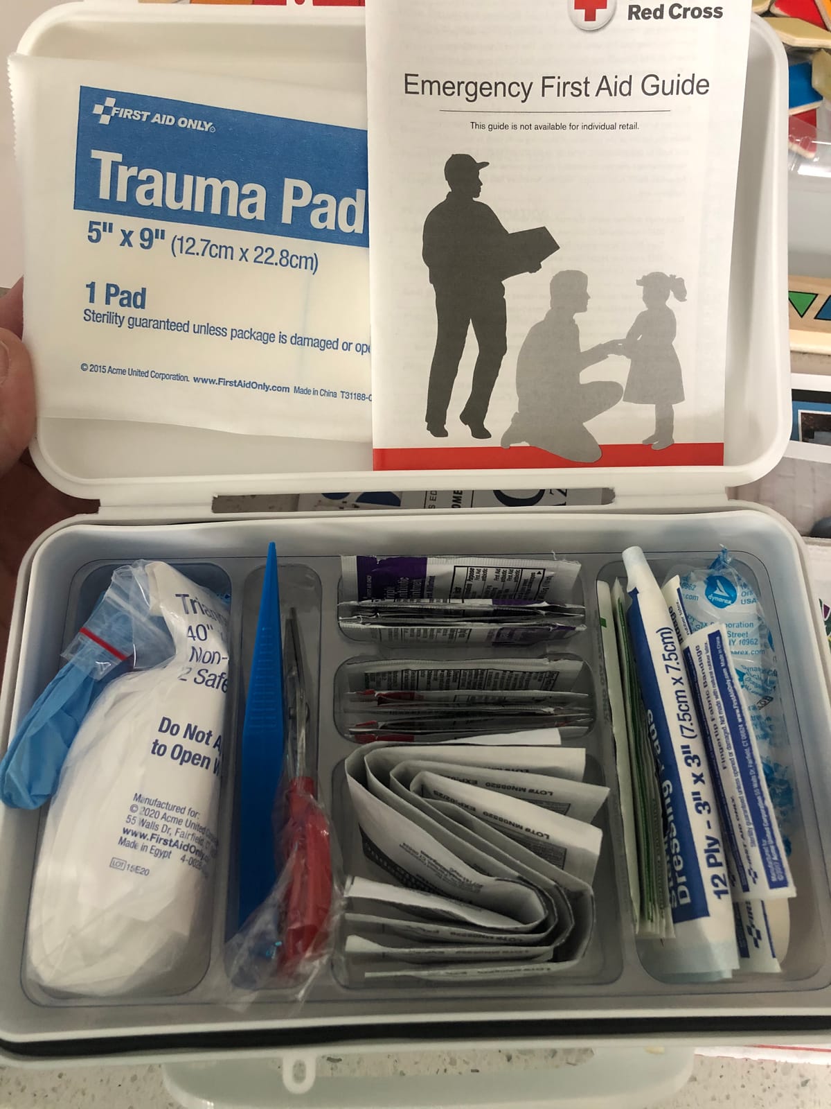 First Aid Only 6060 All-Purpose 10-Person Emergency First Aid Kit for Business, Worksite, Home, and Car, 57 Pieces customer photo 2