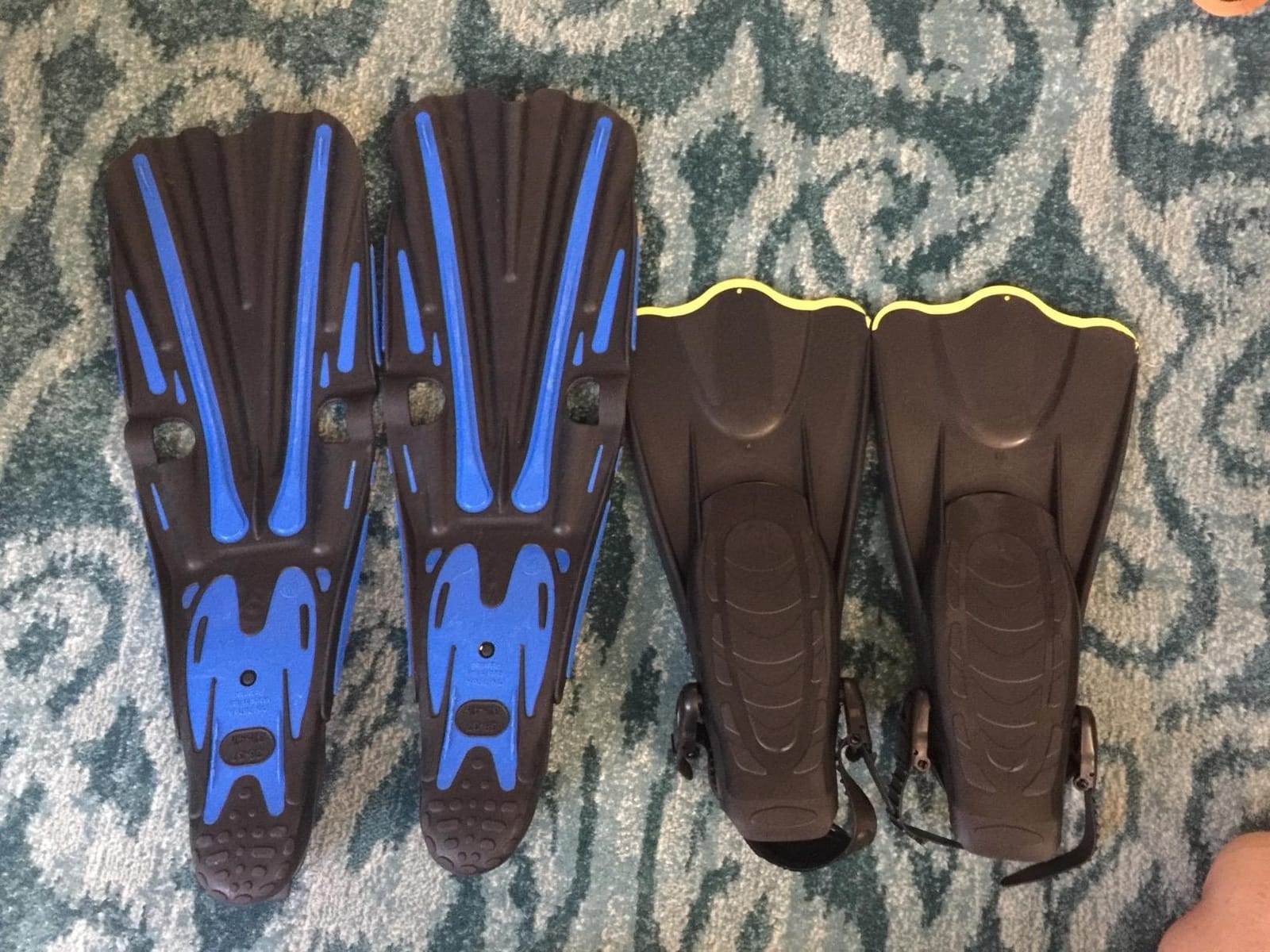 Cressi Palau SAF Short Open Heel Fins, Snorkel Fins, Quick Release Pull Tab customer photo 1