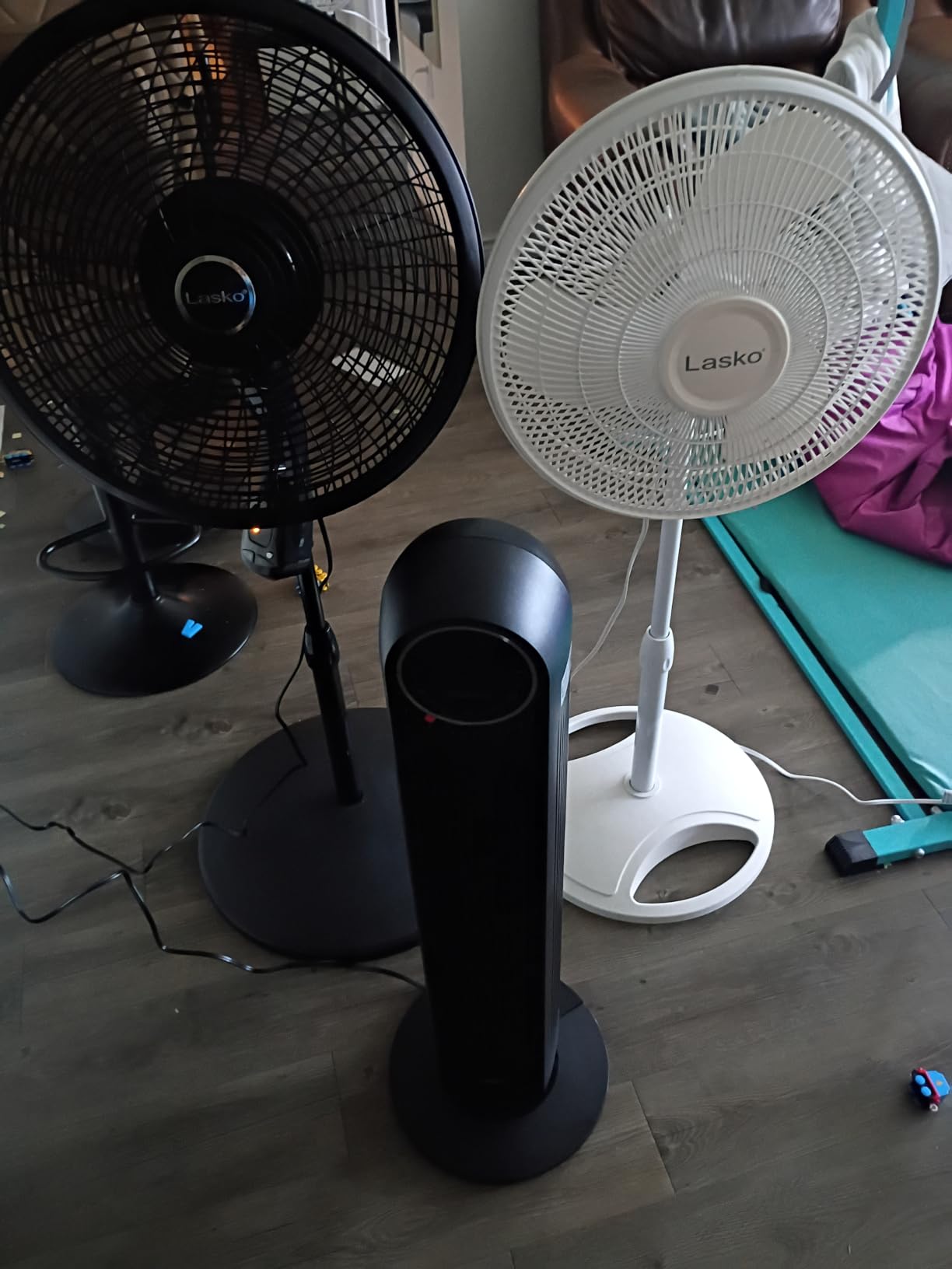Lasko Cyclone Oscillating Pedestal Fan - Adjustable to 54