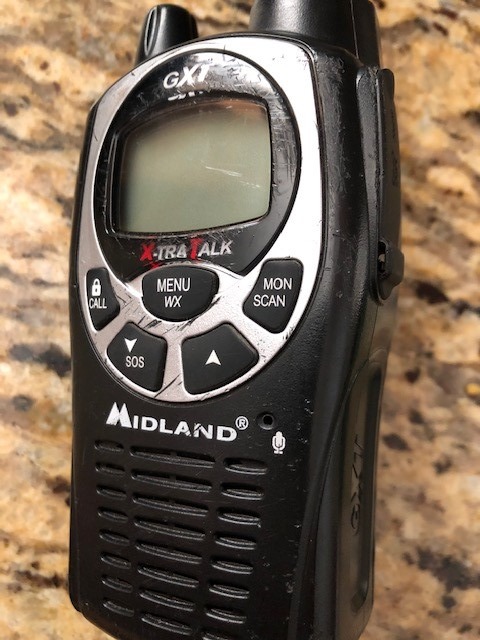 Midland GXT1000VP4 GMRS Two-Way Radios with Headsets, Black, 2 Pack customer photo 1