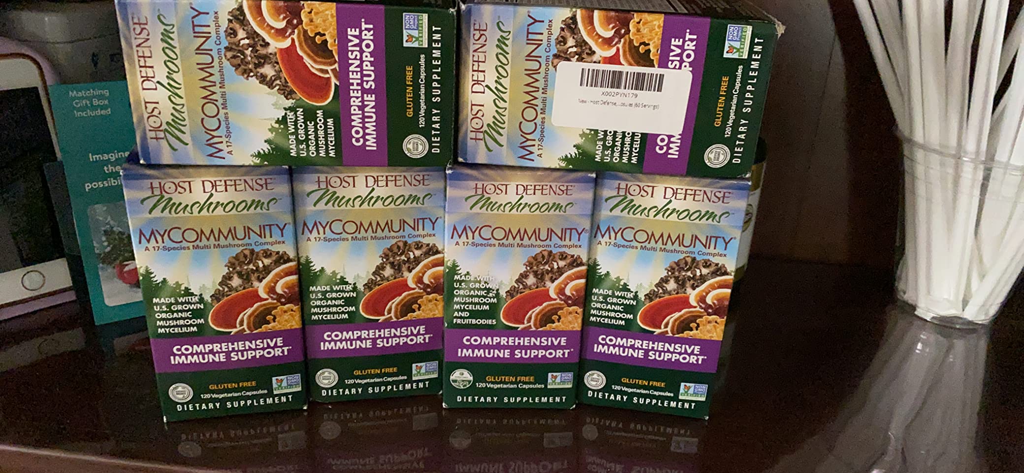 Host Defense MyCommunity Capsules, Immune Support, 120 Capsules customer photo 2