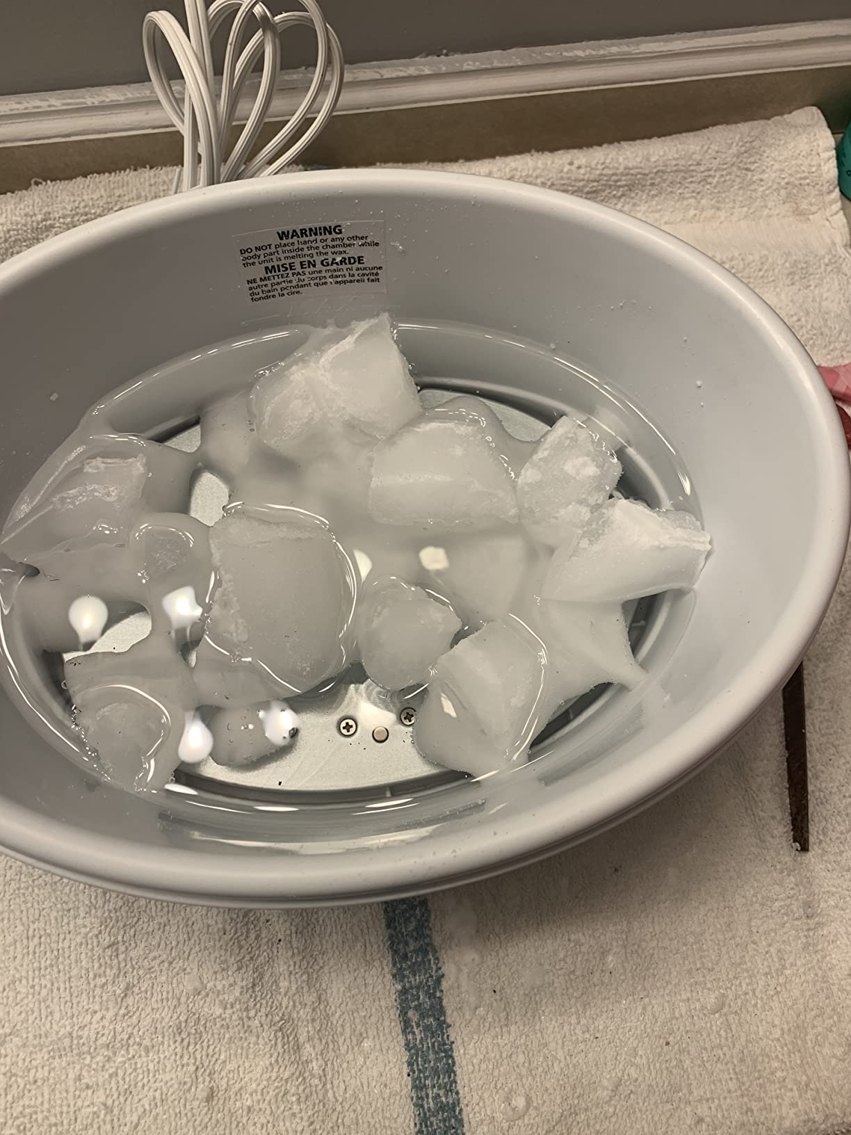 Revlon Moisturizing Quick Heat Paraffin Bath, White/Pink customer photo 1