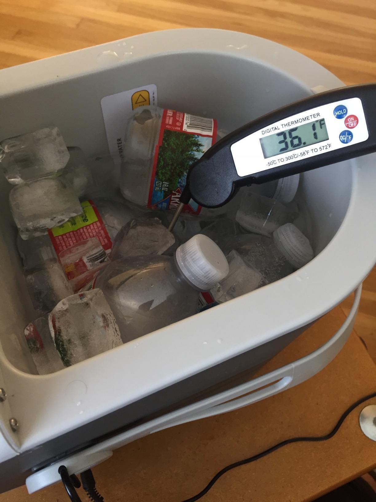 Ossur Cold Rush Cold Therapy Machine with Knee Pad - Quiet Cryotherapy System for Post-Surgery Recovery, Knee Replacement, ACL, Pain Relief & Swelling- Knee Pad Included customer photo 1