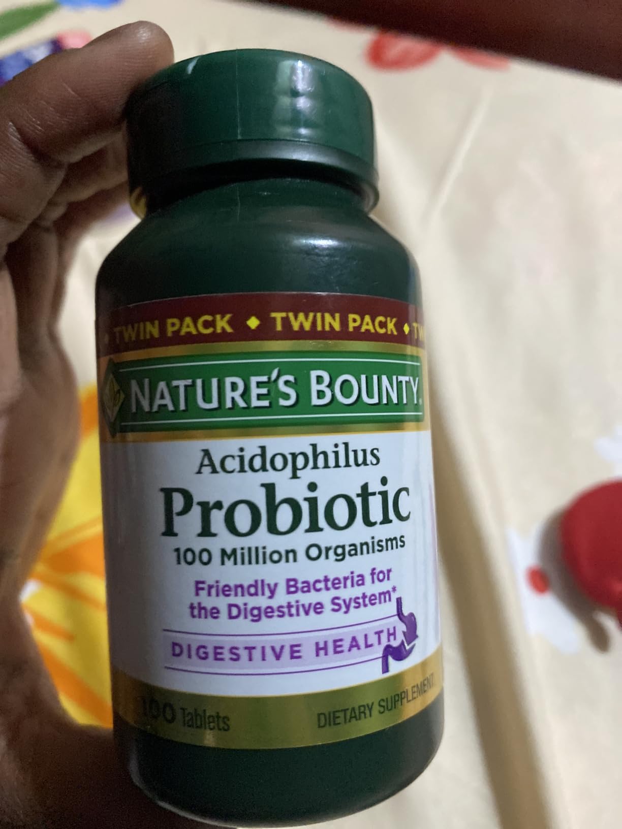 Nature's Bounty Acidophilus Probiotic, Daily Probiotic Supplement customer photo 1