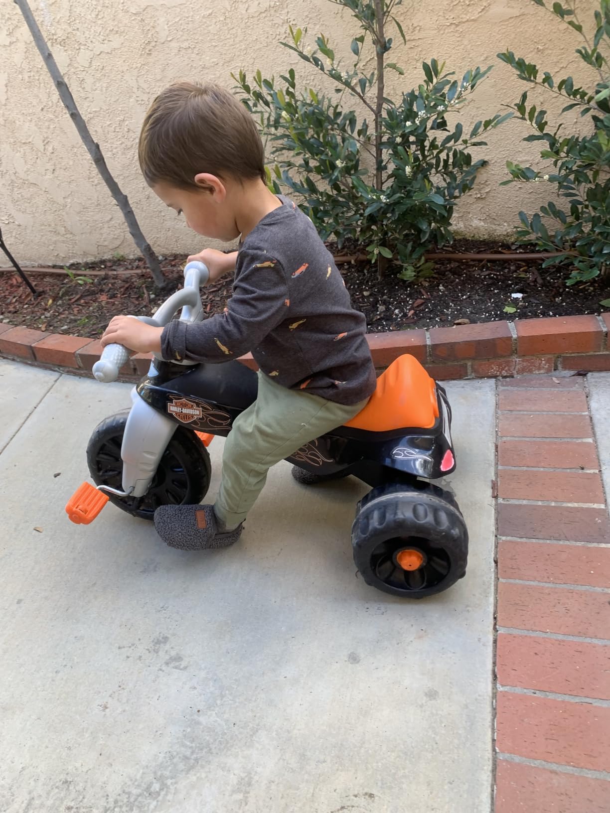 Fisher-Price Harley-Davidson Tough Trike Toddler Toy, Max 55 lb customer photo 1