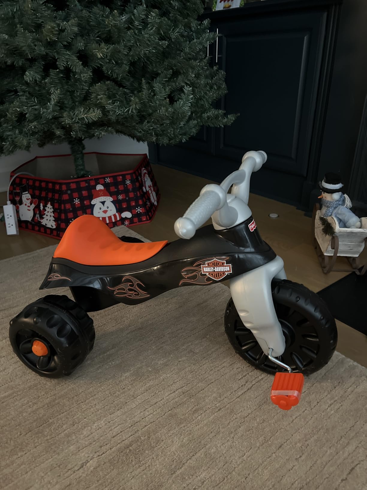 Fisher-Price Harley-Davidson Tough Trike Toddler Toy, Max 55 lb customer photo 2