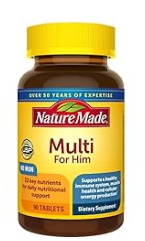 Nature Made Multivitamin for Him, Mens Multivitamin, 90 Tablets customer photo 1