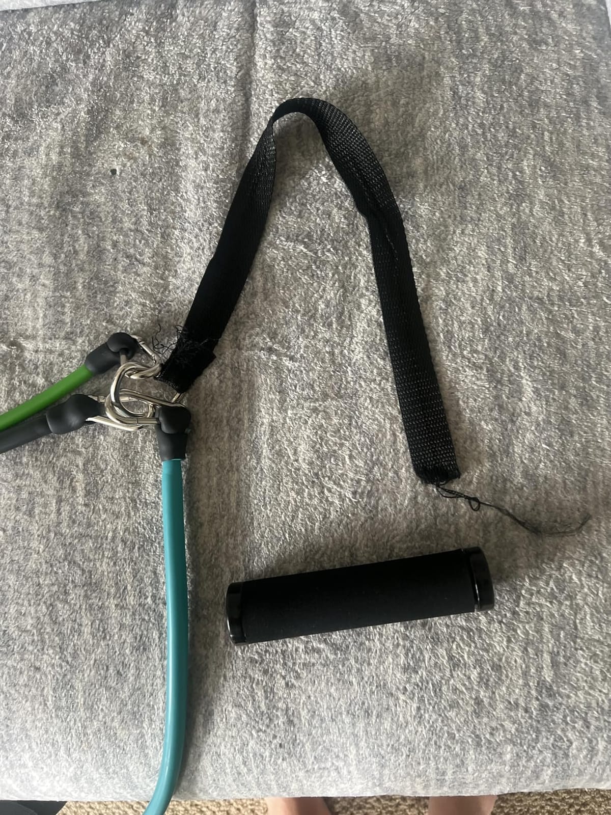 ProSource Xtreme Stackable Heavy Duty Premium Latex Resistance Exercise Bands Tubes Cords w/Door Anchor and Exercise Manual customer photo 1