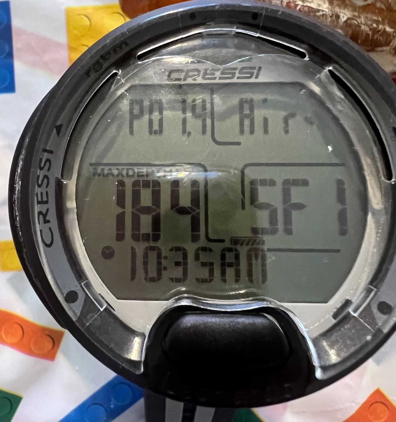 CRESSI Leonardo 2.0 G2 Dive Watch, One-Button Air Nitrox Gauge, White/Black customer photo 2