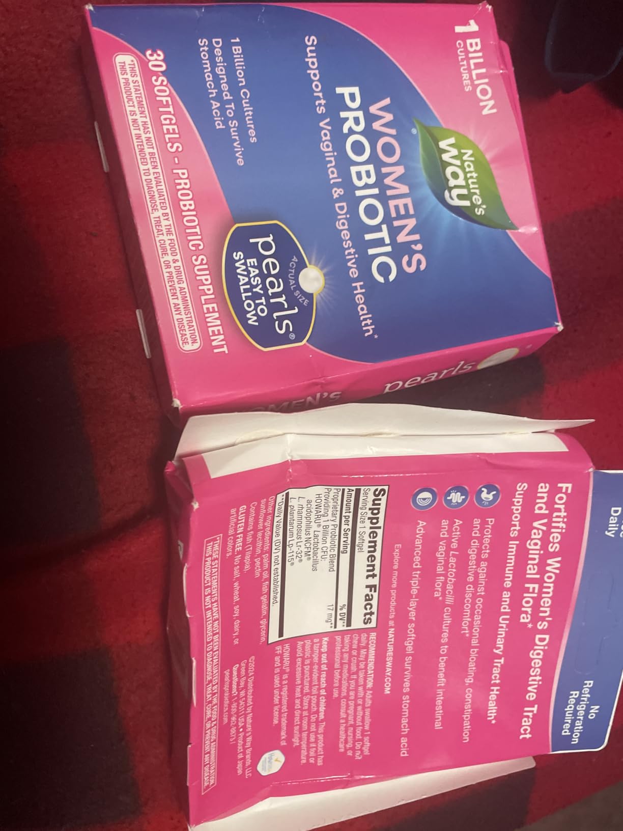 Nature's Way Women's Probiotic Pearls, Supports Vaginal Health*, 30 ct customer photo 1