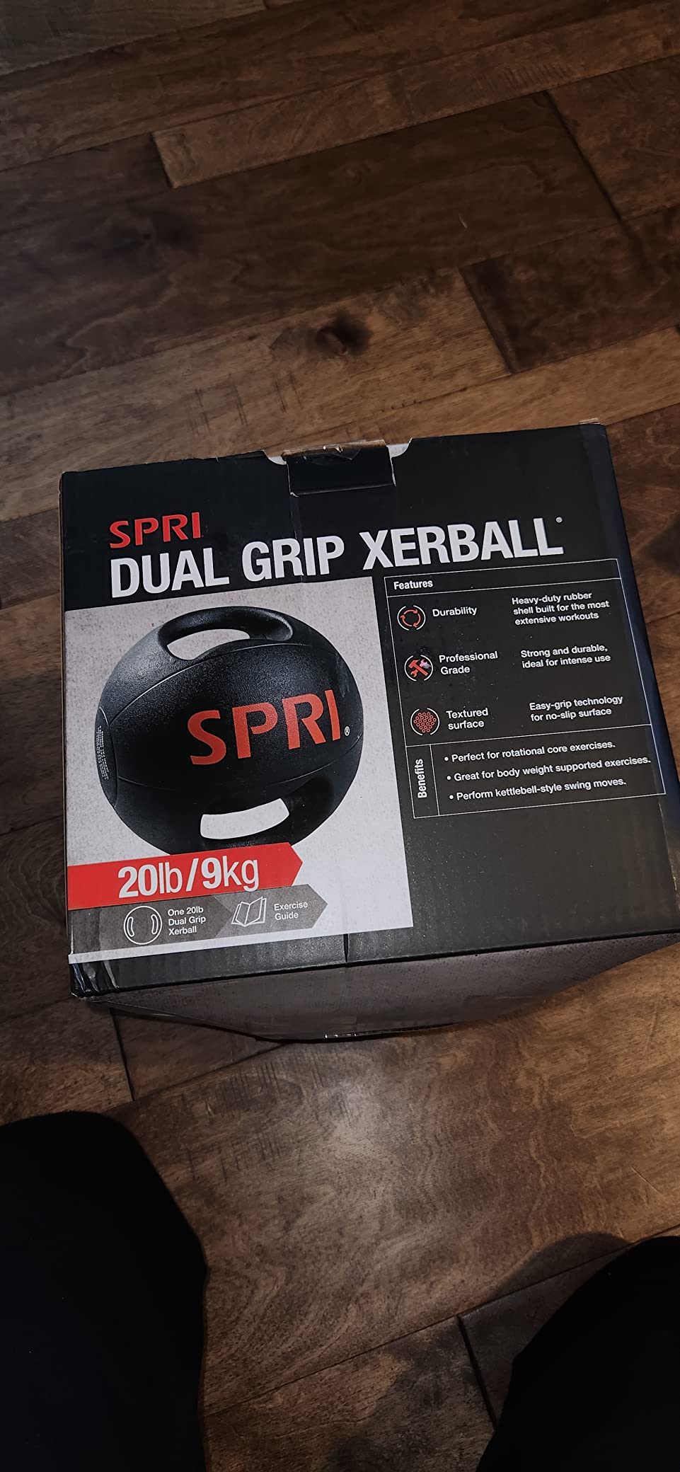 SPRI Medicine Ball with Handles customer photo 2