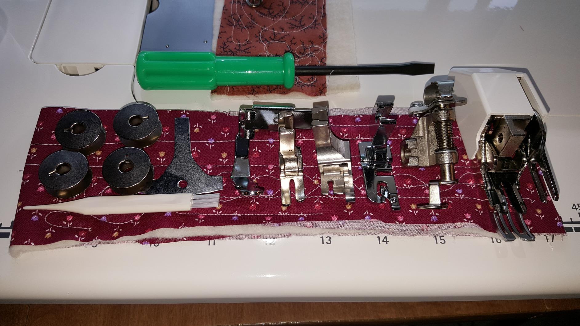 Juki TL-2010Q 1-Needle, Lockstitch, Portable Sewing Machine with Automatic Thread Trimmer for Quilting, Tailoring, Apparel and Home Decor customer photo 1