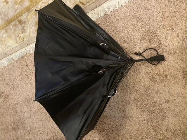 EuroSCHIRM Swing Liteflex Ultra-Light Weight Trekking Umbrella, 37.5” Width, Fixed Fiberglass Shaft customer photo 2