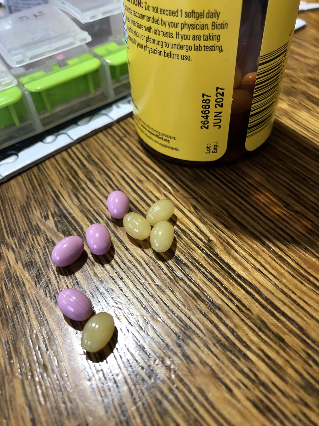 Nature Made Maximum Strength Biotin 5000 mcg Softgels, 120 Count customer photo 1