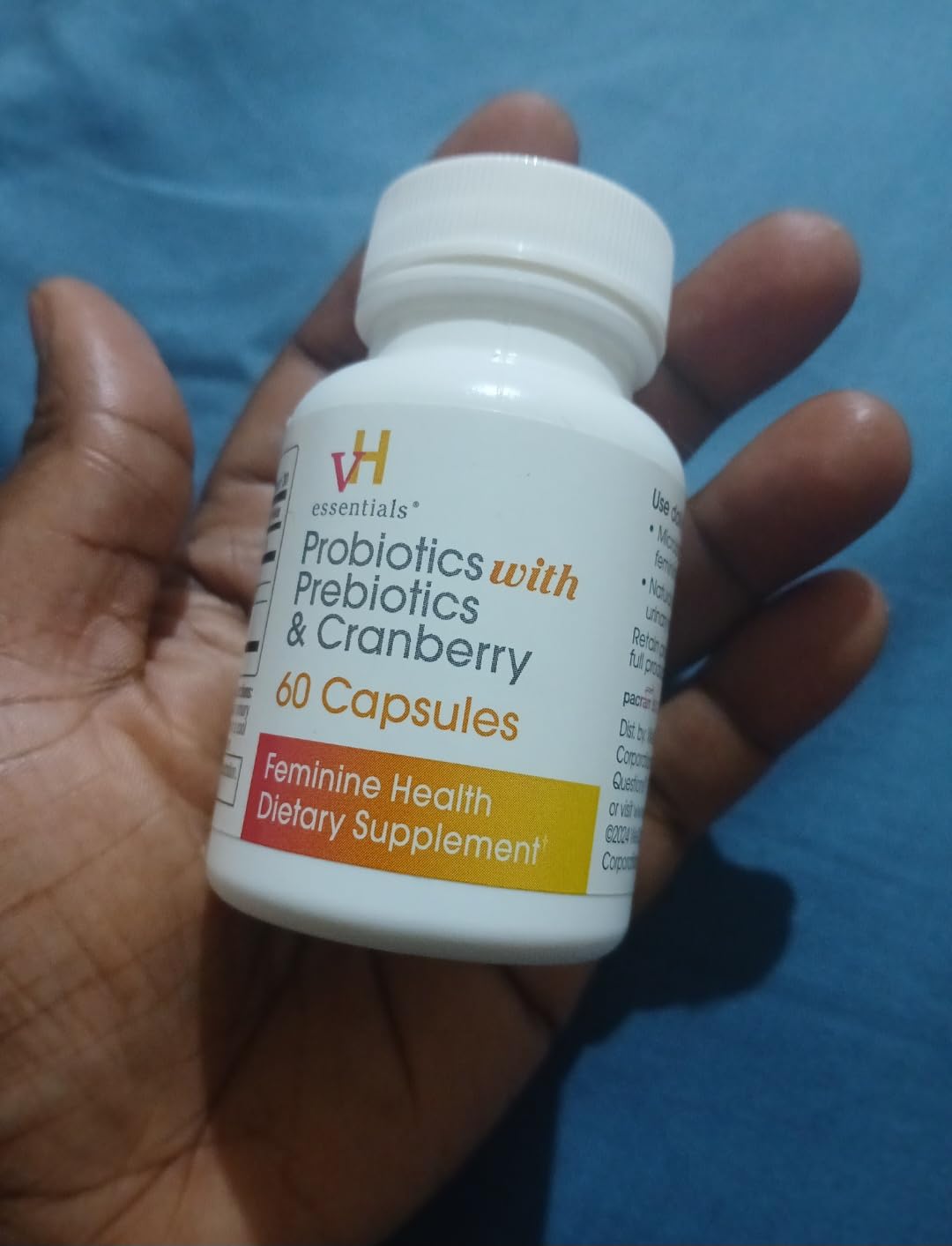 vH essentials Probiotics for Women with Prebiotics and Cranberry, 60 Ct customer photo 1