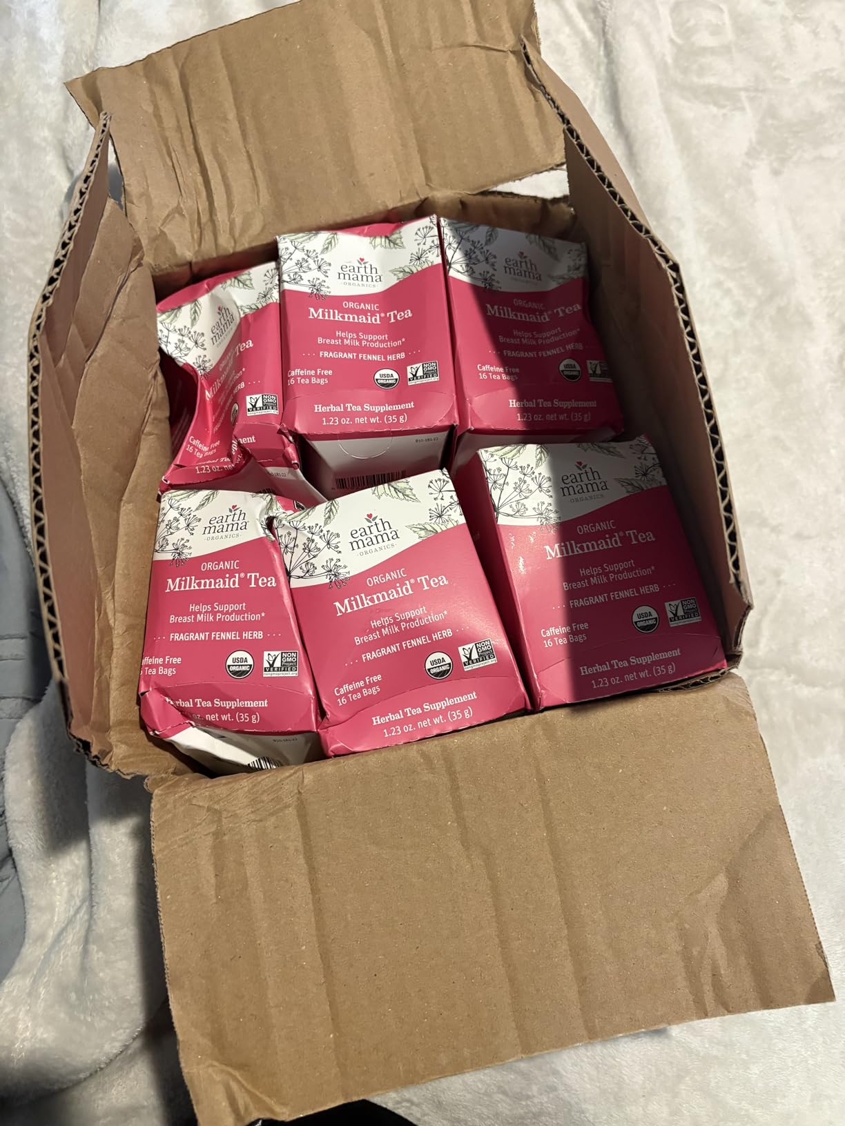 Earth Mama - Organic Milkmaid Tea, Lactation Support - 32 Teabags customer photo 1