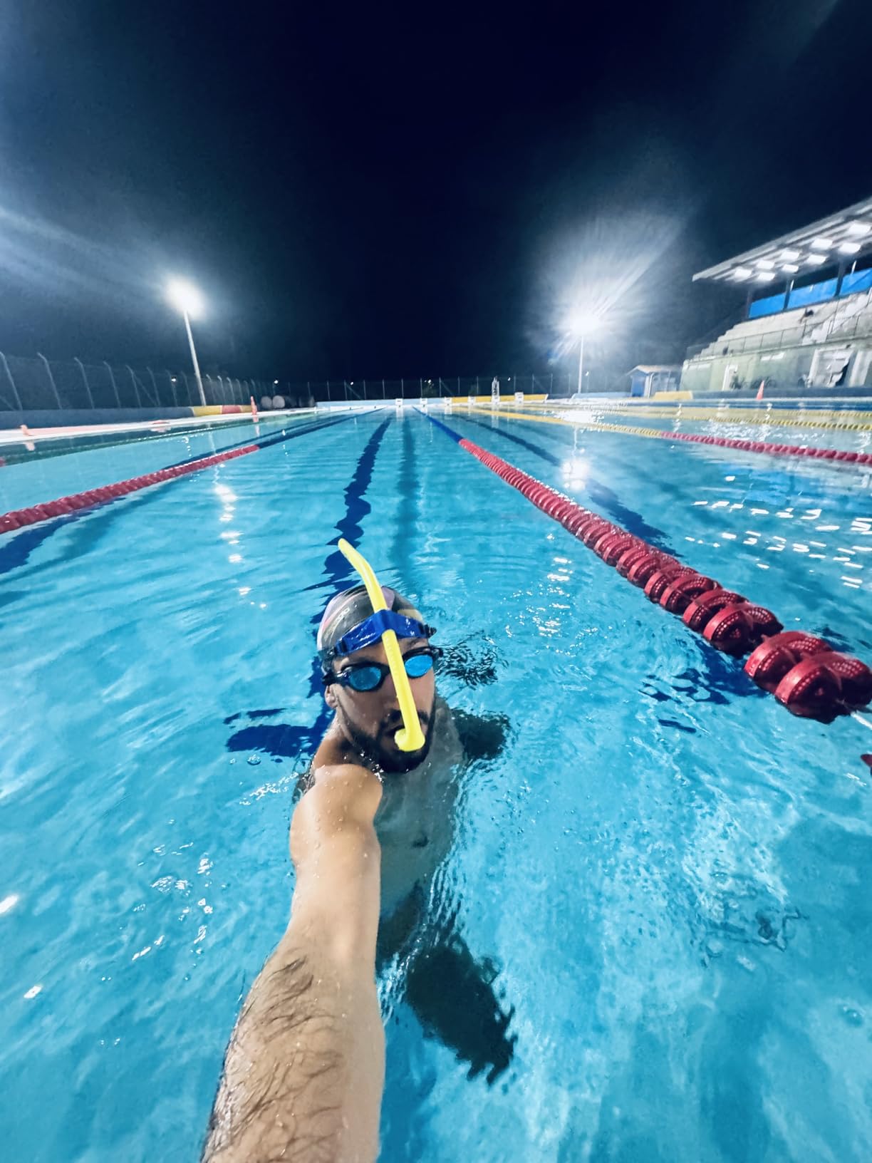 Speedo Unisex-Adult Swim Training Snorkel Bullet Head customer photo 2