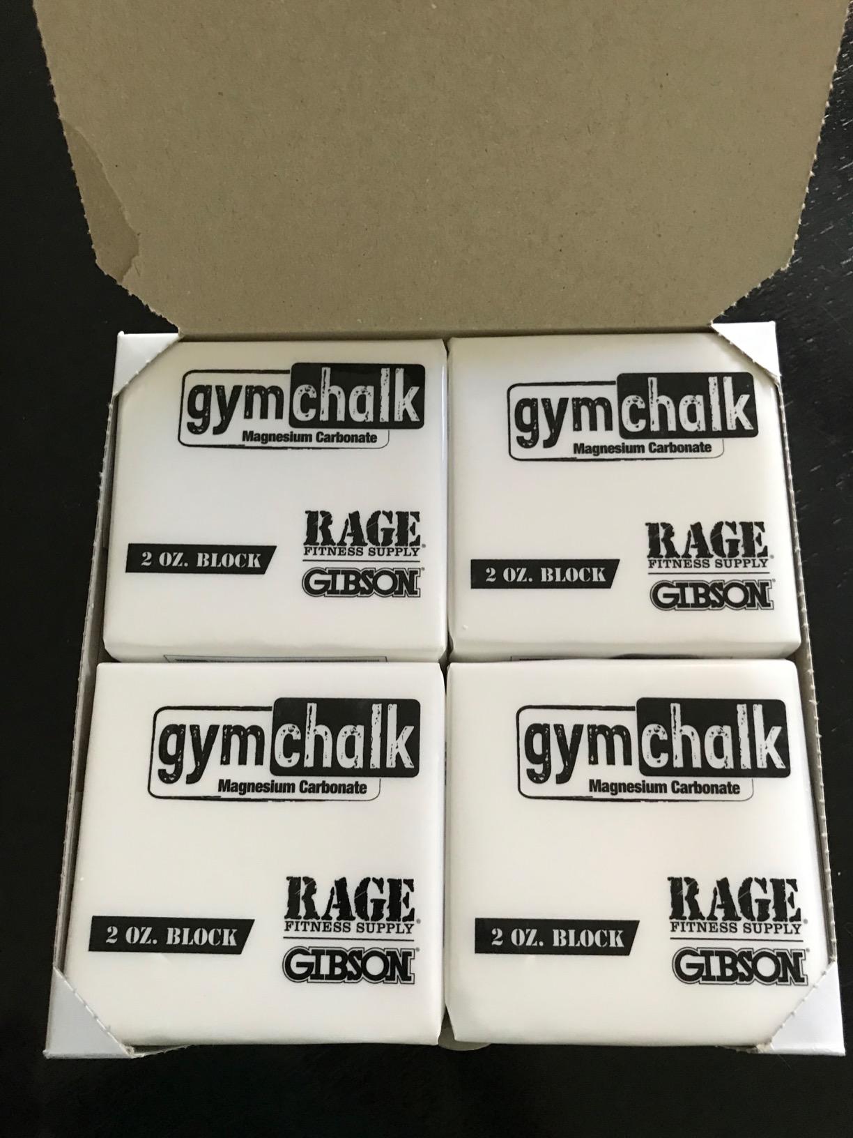 Rage Fitness Fitness Gym Chalk, Pure Magnesium Carbonate - 1 LB Block customer photo 1