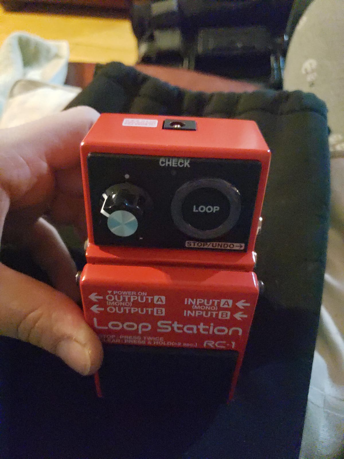 BOSS RC-1 Loop Station Pedal | Industry Standard Simple Looper for Guitar, Bass, Keyboards & More, 24-Segment LED Indicator, 12 Minutes of Record Time customer photo 2