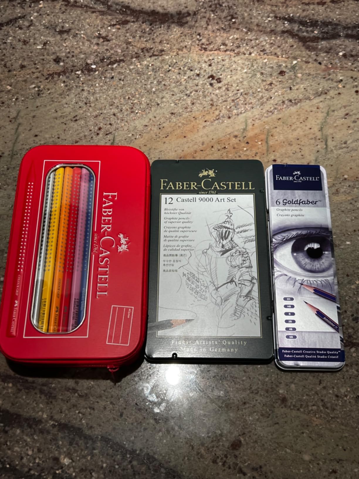 Faber-Castell Graphite Sketch Pencil Set - 6 Graphite Pencils (2H, HB, B, 2B, 4B, 6B), Drawing Pencils and Sketching Supplies customer photo 2