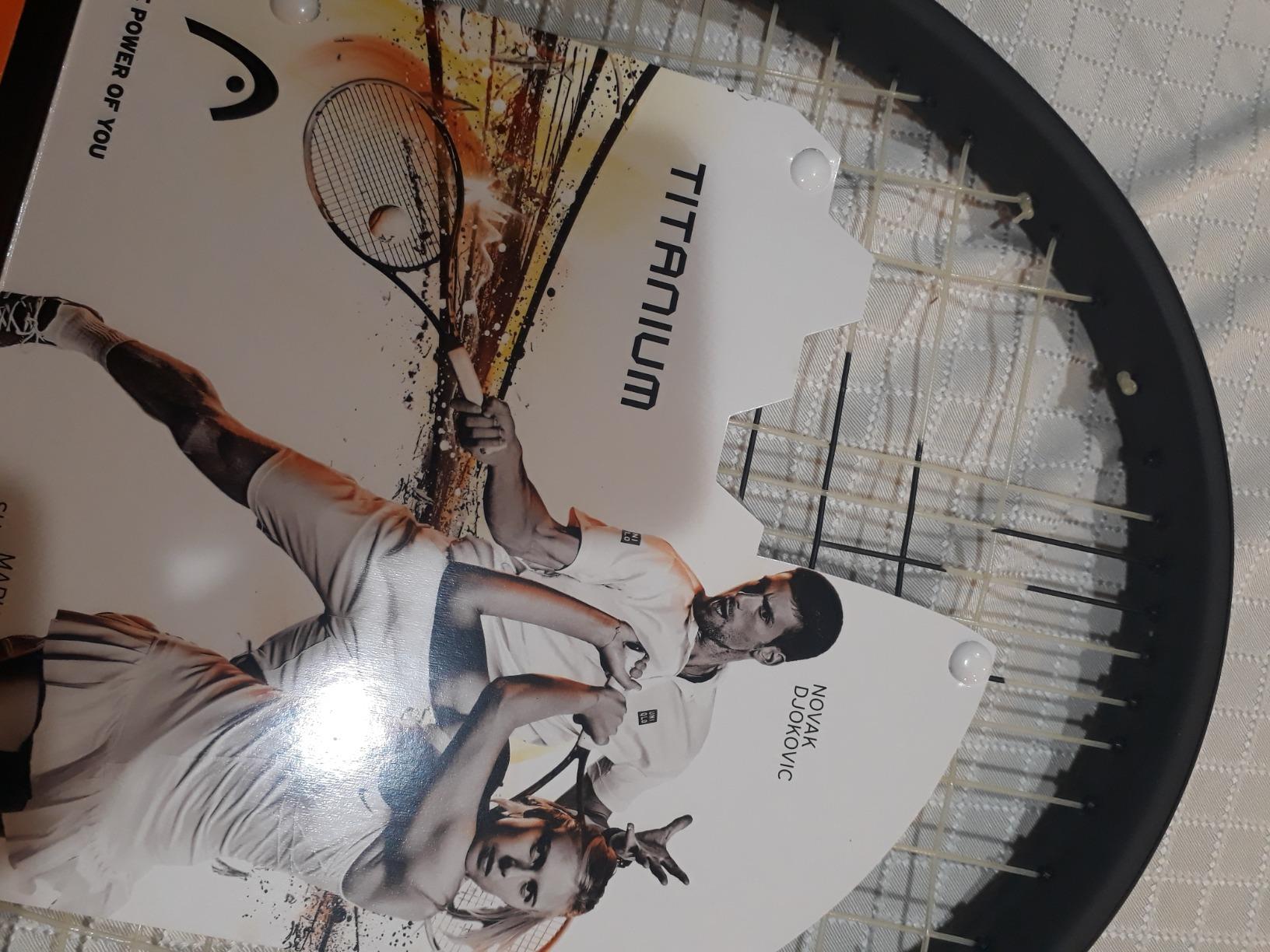 HEAD Ti S6 Tennis Racket | Pre-Strung with Synthetic Gut 16G String customer photo 2