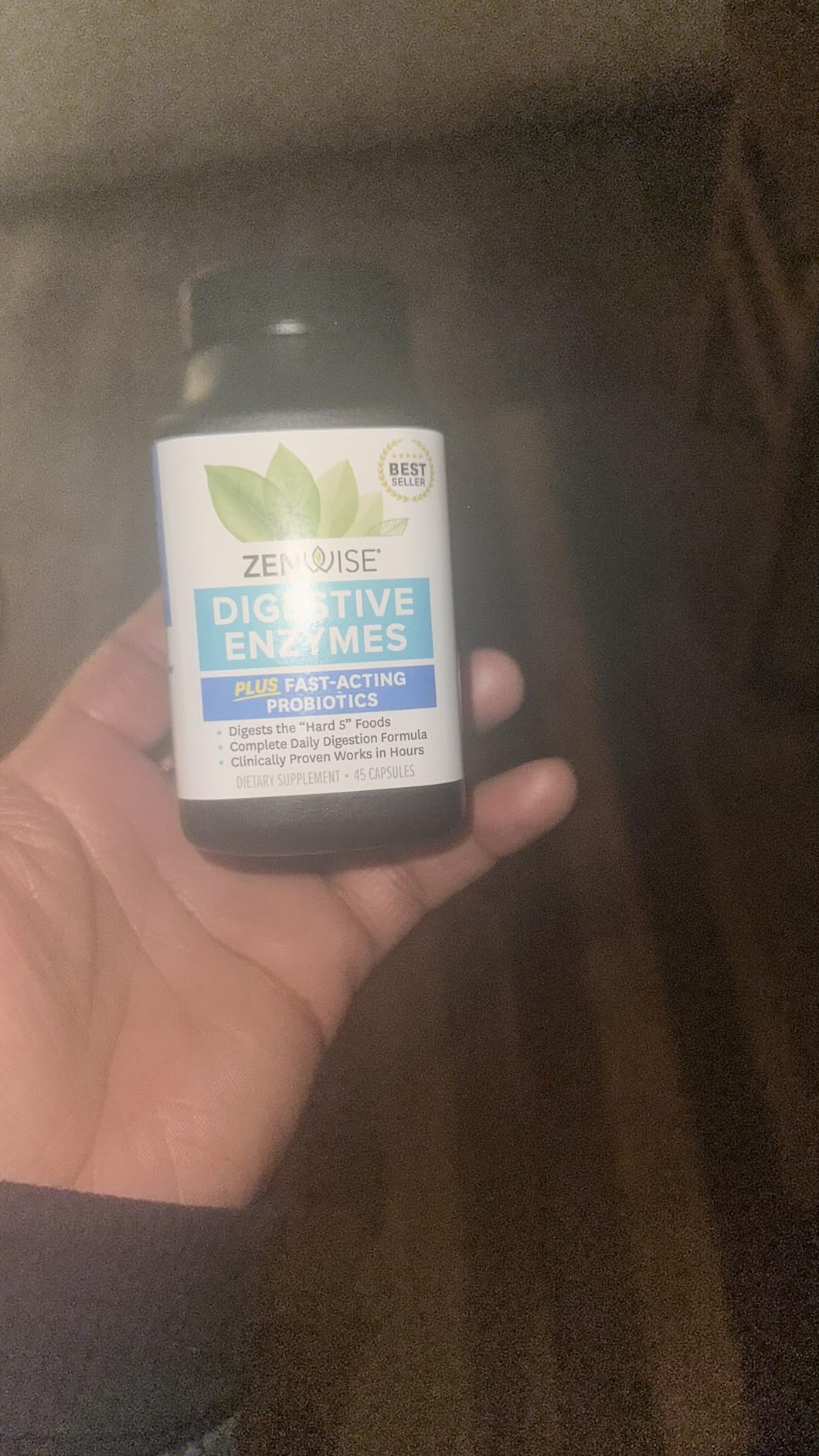 Zenwise Health Digestive Enzymes, Probiotics, for Gut Health Bloat - 180 CT customer photo 2
