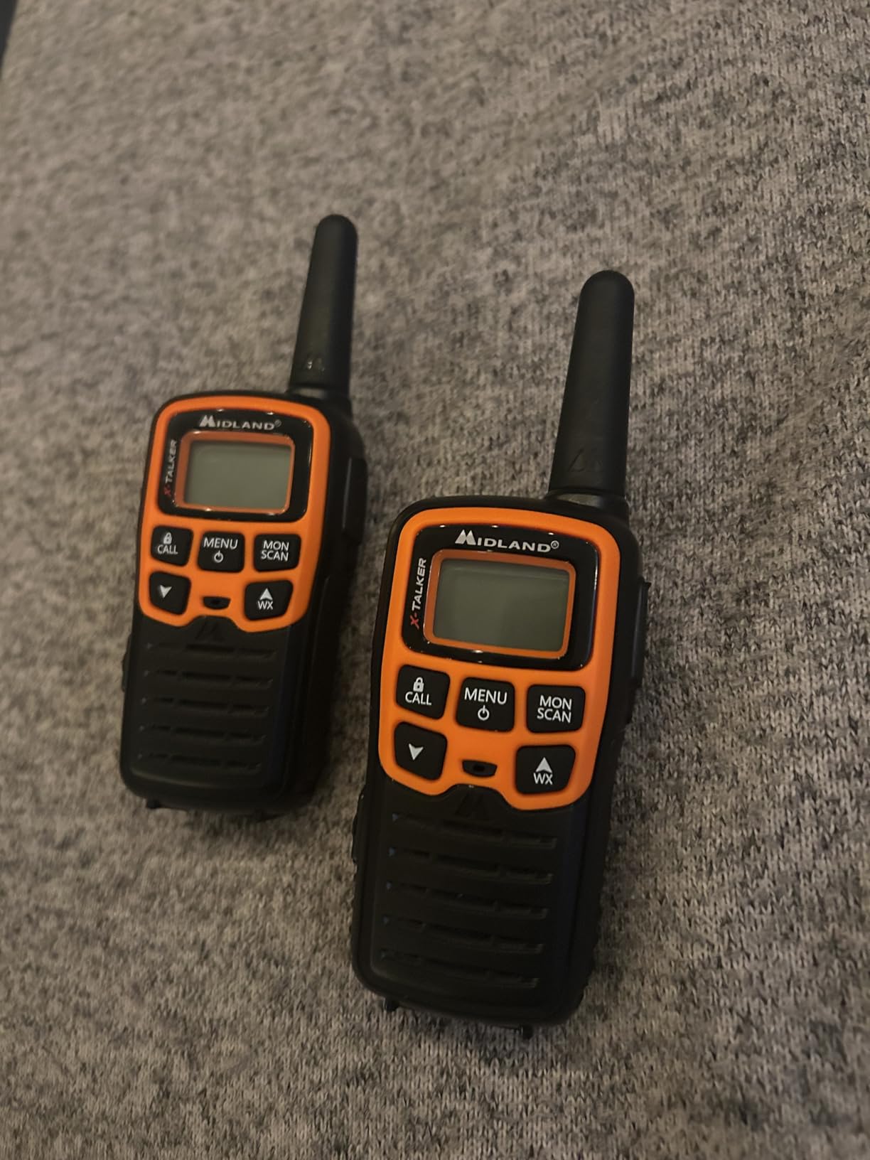 Midland T51VP3 X-Talker FRS Walkie Talkie, Orange, 2 Pack customer photo 1