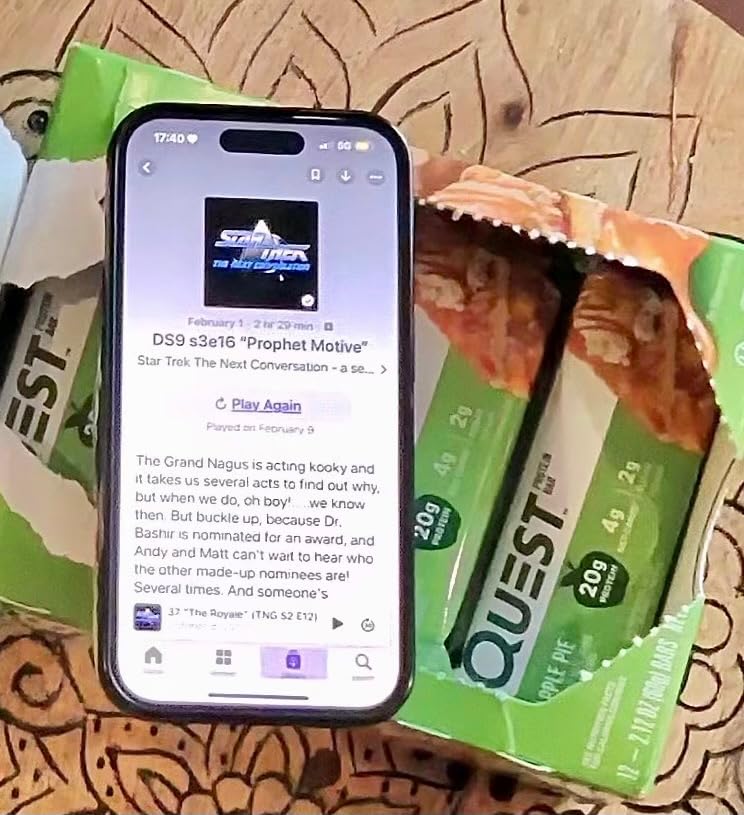 Quest Nutrition Apple Pie Protein Bar, 20g Protein, 13g Fiber, 12 Count customer photo 1