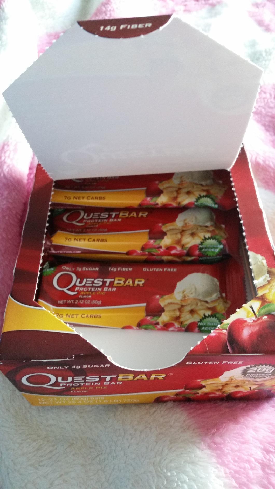Quest Nutrition Apple Pie Protein Bar, 20g Protein, 13g Fiber, 12 Count customer photo 2