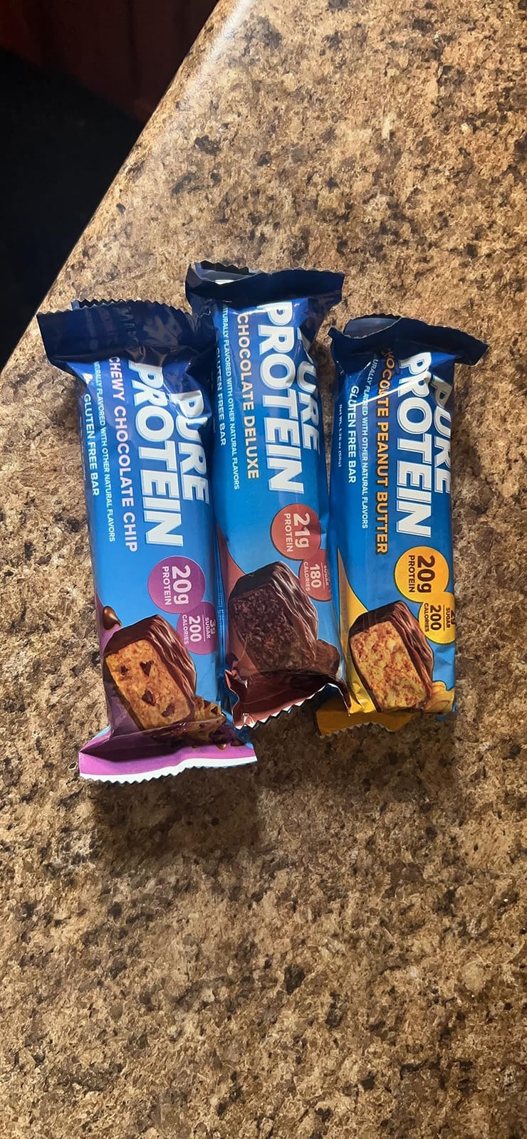 Pure Protein Variety Pack Protein Bars, 20g-21g Protein, Gluten Free, 18 Ct customer photo 2