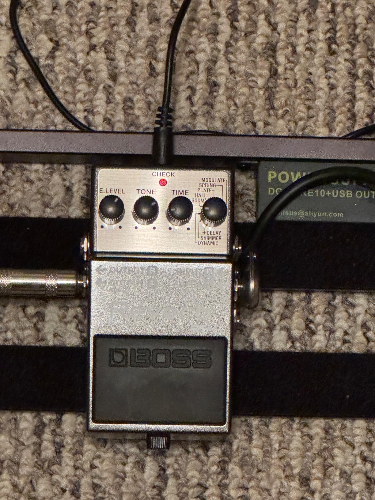 BOSS RV-6 Reverb Guitar Pedal | RV-6 Digital Reverb is a versatile, studio-quality guitar effects pedal customer photo 2