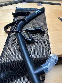 TYR Ultralite Elite Swim Snorkel - Adult Snorkeling Gear for Swimming Training - Ultra-Lightweight and Comfortable for Body Alignment Exercises customer photo 2