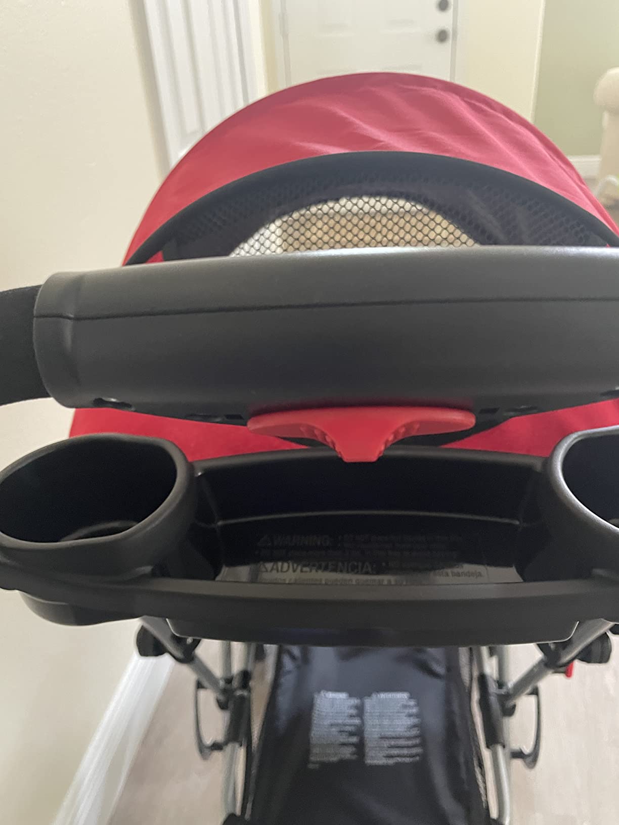 Kolcraft Cloud Plus Lightweight Umbrella Stroller for Toddlers with Reclining Seat, Large Storage Basket, Canopy, Infant & Parent Trays, Compact Fold for Summer Travel, Durable Frame, Slate Gray customer photo 1
