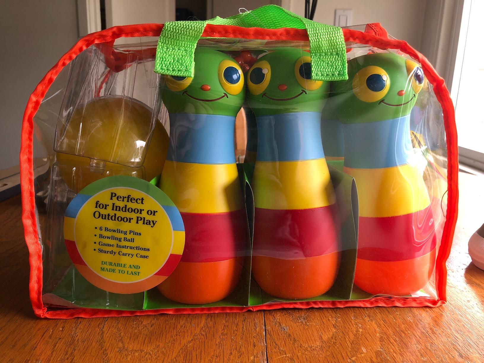 Melissa & Doug Sunny Patch Giddy Buggy Bowling Action Game - 6 Bug Pins, 1 Plastic Ball customer photo 1