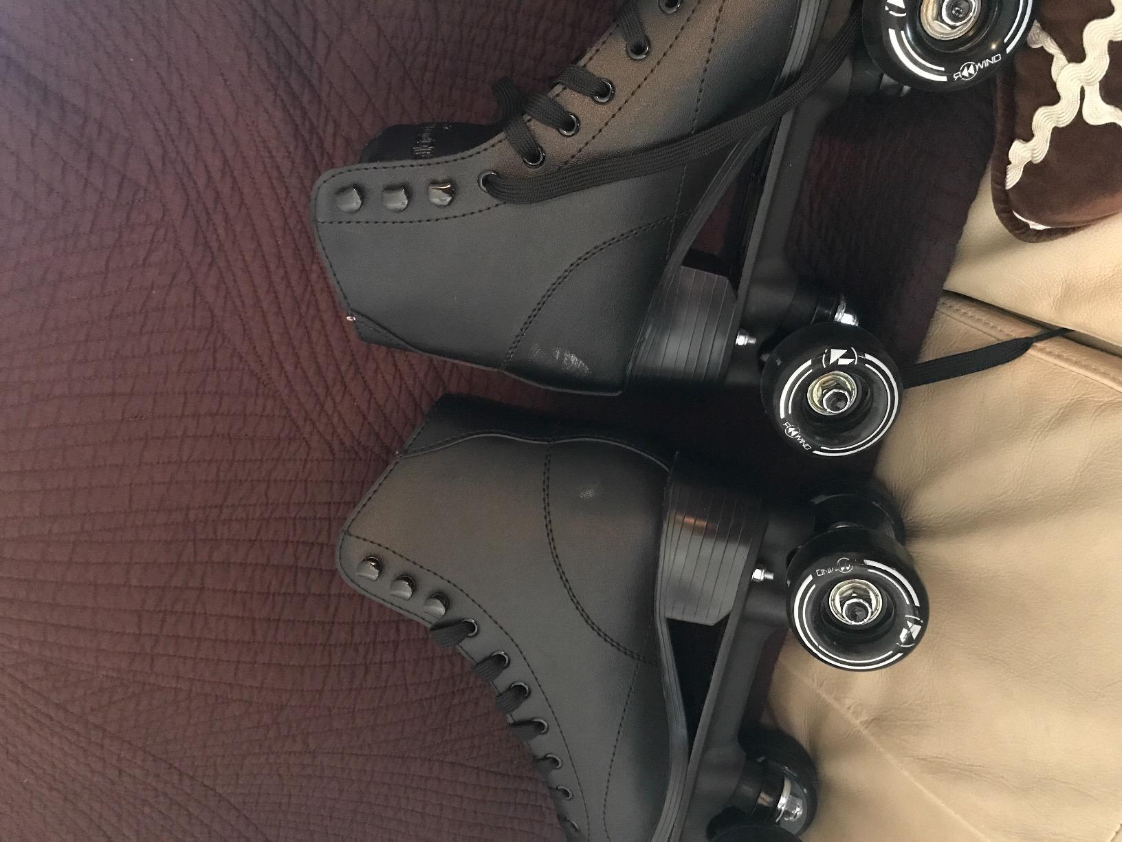 Roller Derby Reewind | High-top Roller Skates for Women & Men | Indoor/Outdoor Skates | Quad Skates customer photo 1