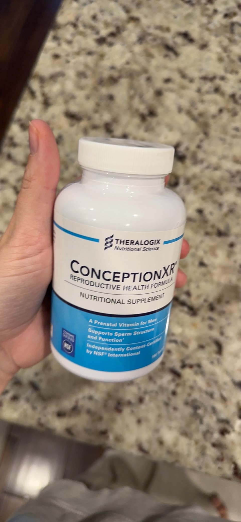 Theralogix ConceptionXR Reproductive Health, Men's Fertility, NSF Certified customer photo 1
