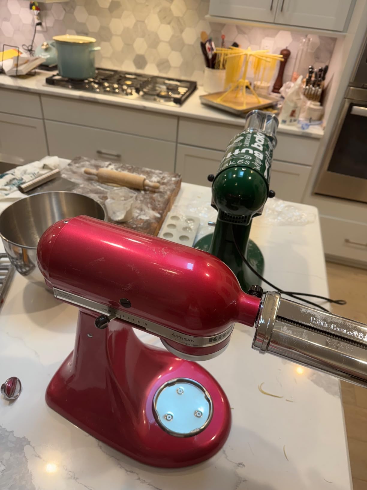 KitchenAid KSMPDX 5-piece Pasta Deluxe Set Attachment for KitchenAid Mixers customer photo 1