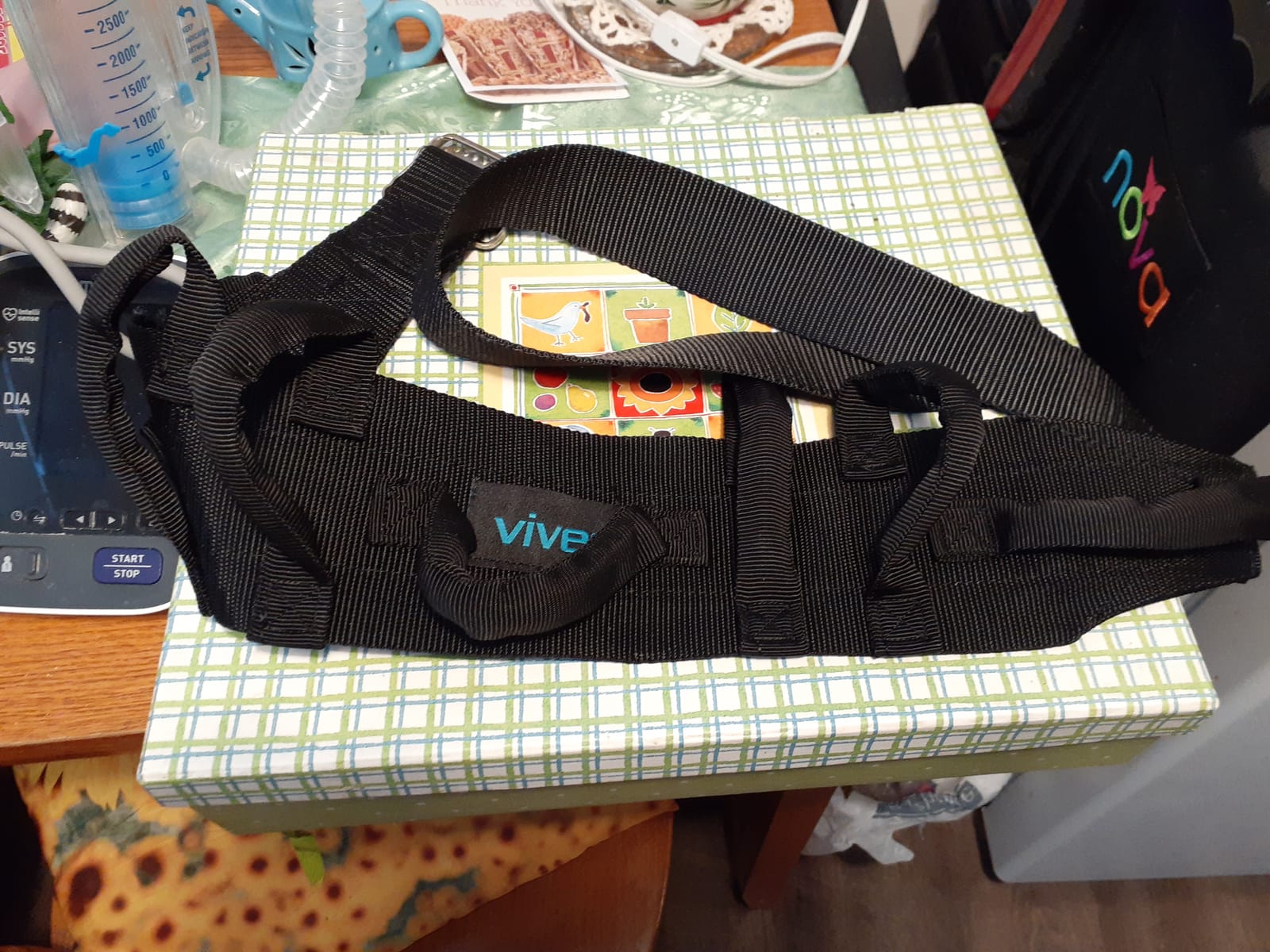 Vive Gait Belt (350lbs) Transfer Belt with Handles - Medical Nursing Safety customer photo 2