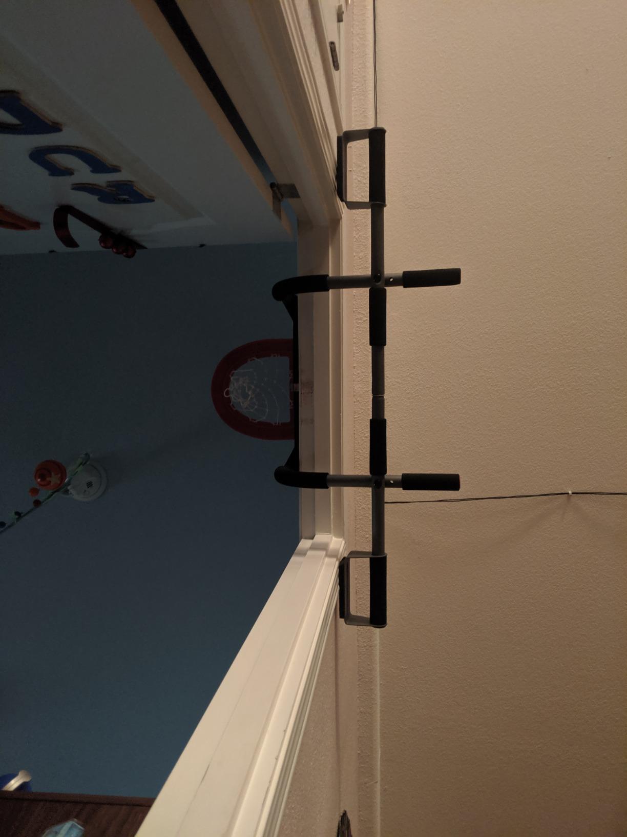 Perfect Fitness Multi-Gym Doorway Pull Up Bar and Portable Gym System customer photo 1