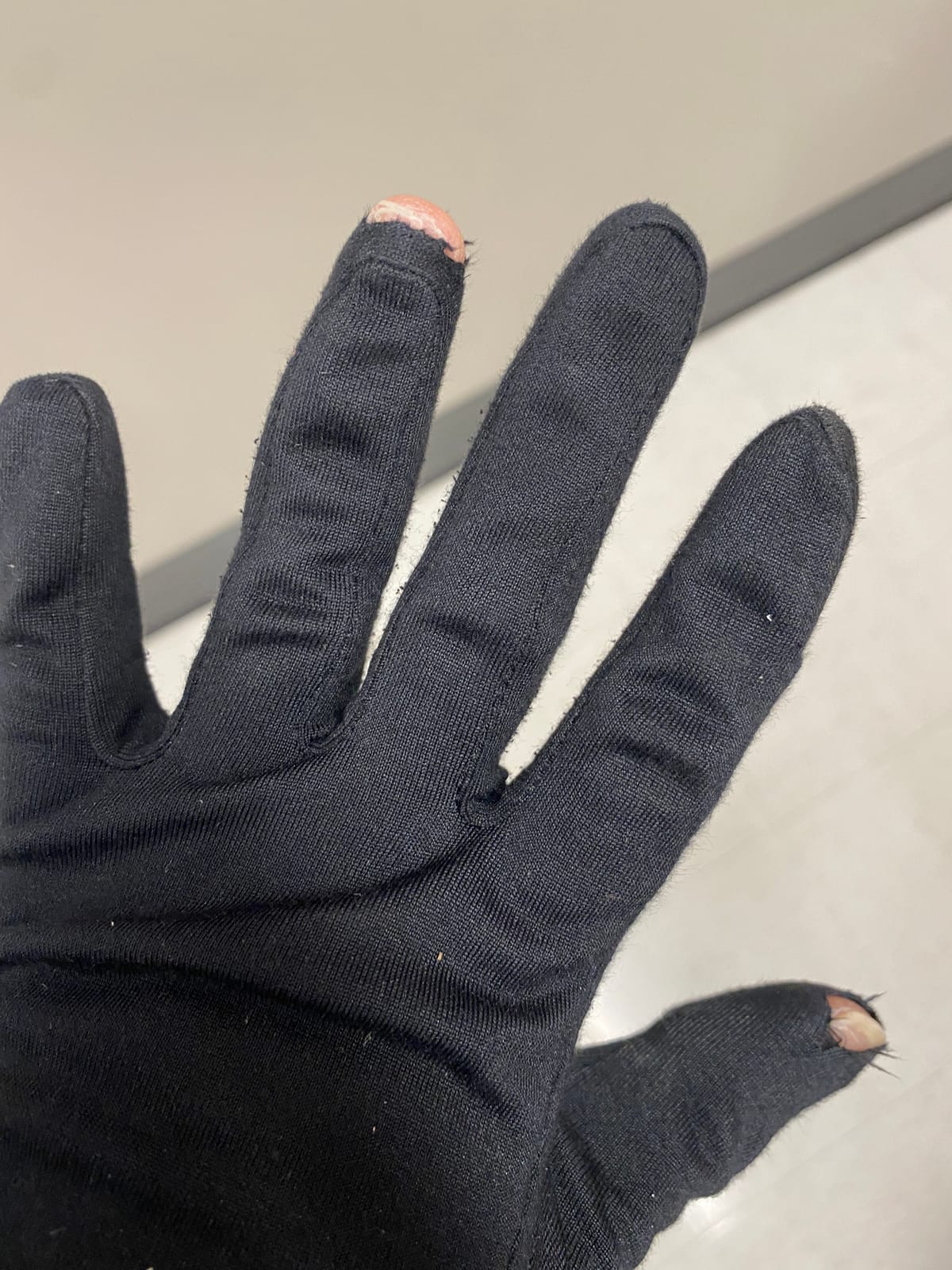 Tough Outdoors Winter Gloves - Mens Cold Weather Gloves - Touchscreen Winter Running Gear - Water-Resistant Cold Weather Gear customer photo 2